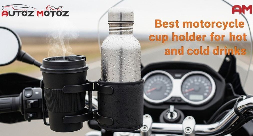 Casual cup holder for motorcycle