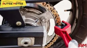 Motorcycle chain cleaner brush for everyday use