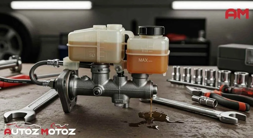 Brake cylinder for car