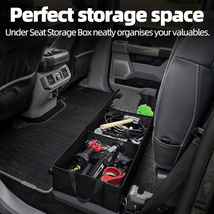 Perfect under seat storage box