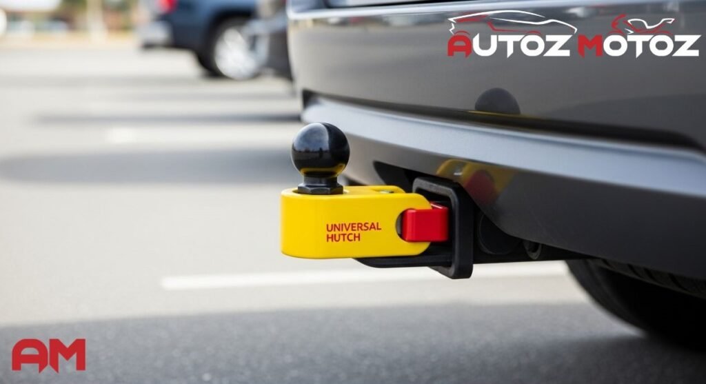Universal hitch lock for car