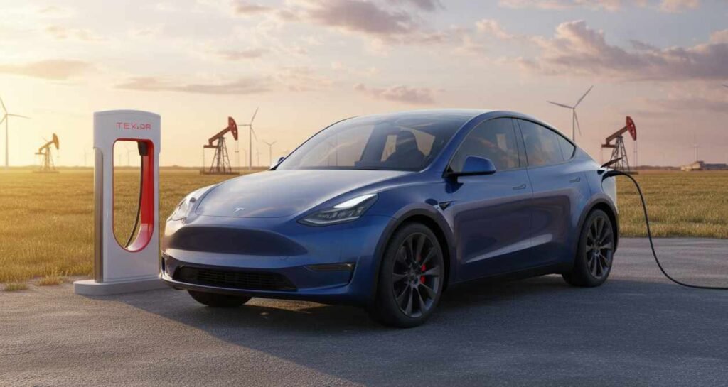 Charging station for tesla