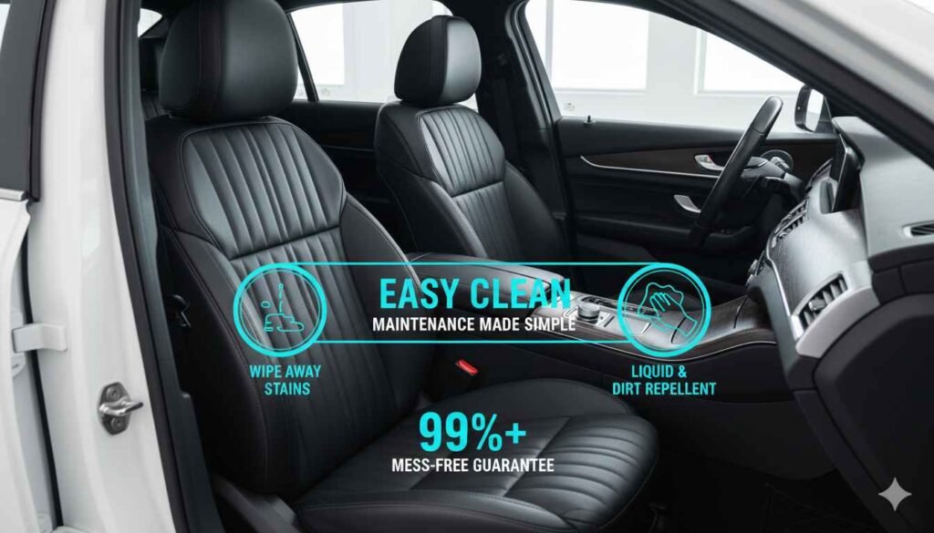 Easy clean seat cover