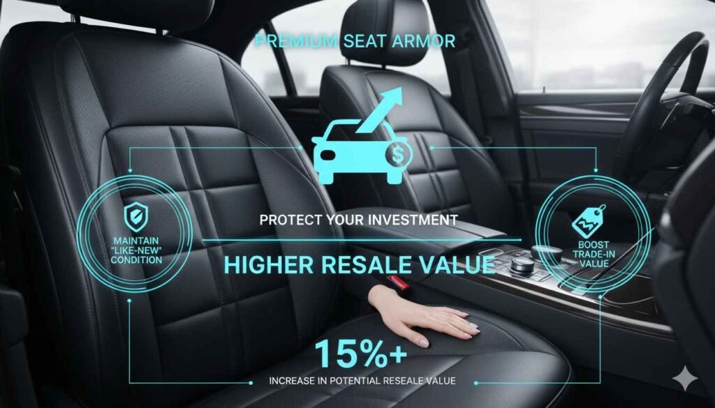 Higher resale seat cover