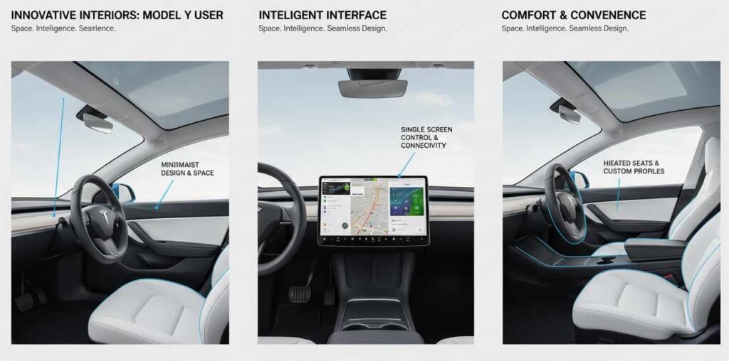 Interior cabin tesla