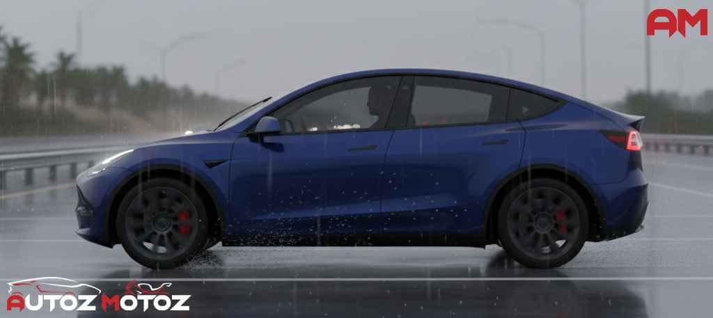 tesla model y car