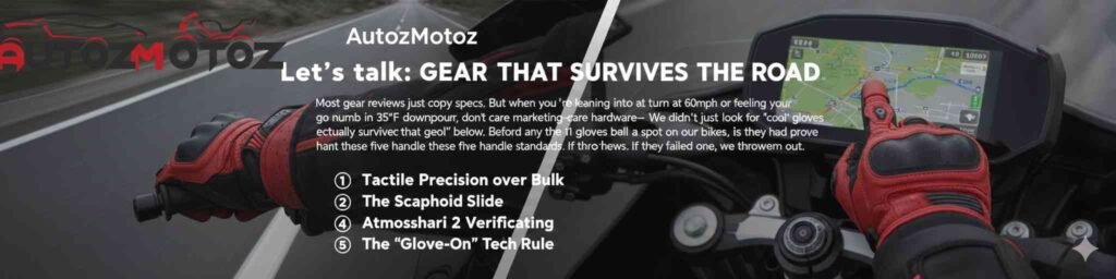 AutozMotoz recommendation for motorcycle glove