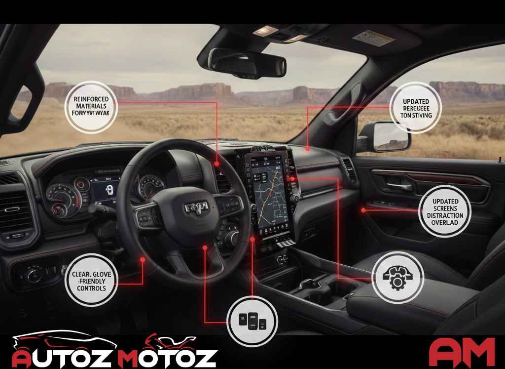 Interior RAM 1500 trx