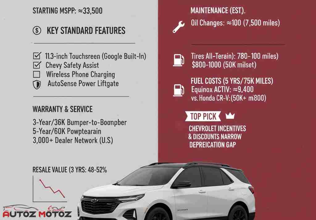 2026 Chevrolet Equinox ACTIV AWD’s value proposition